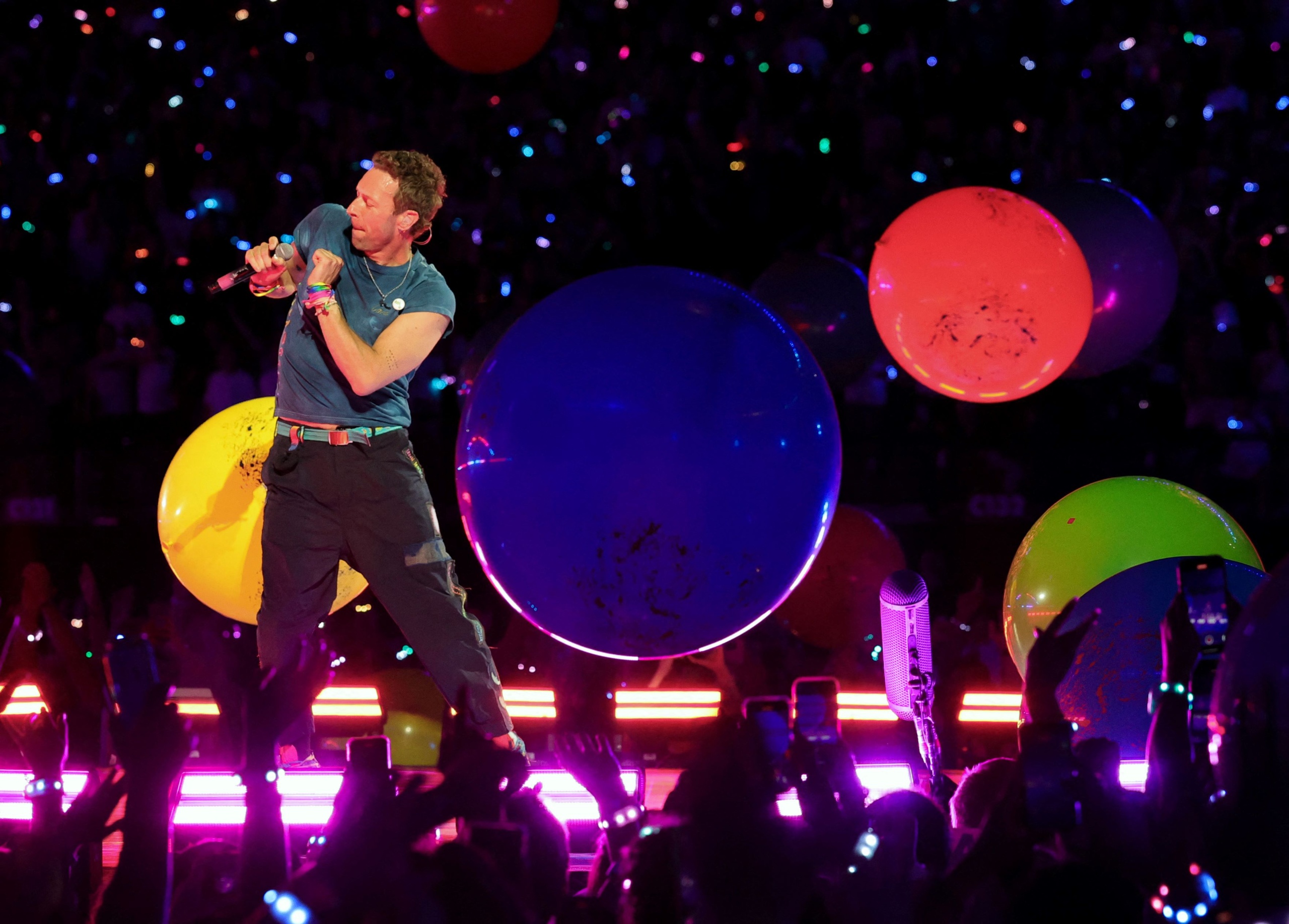 A Coldplay Las Vegas-i koncertje