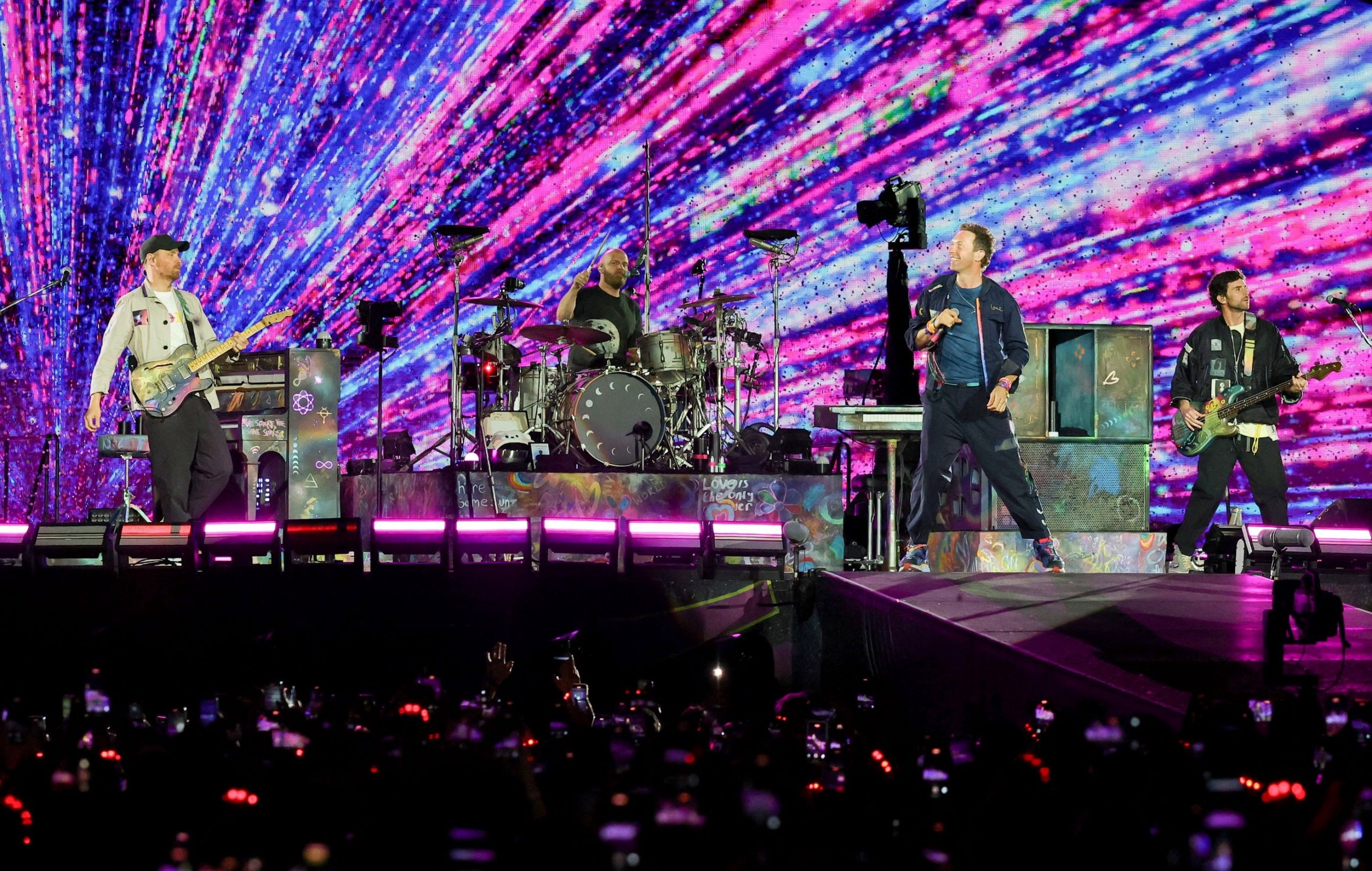 A Coldplay Las Vegas-i koncertje