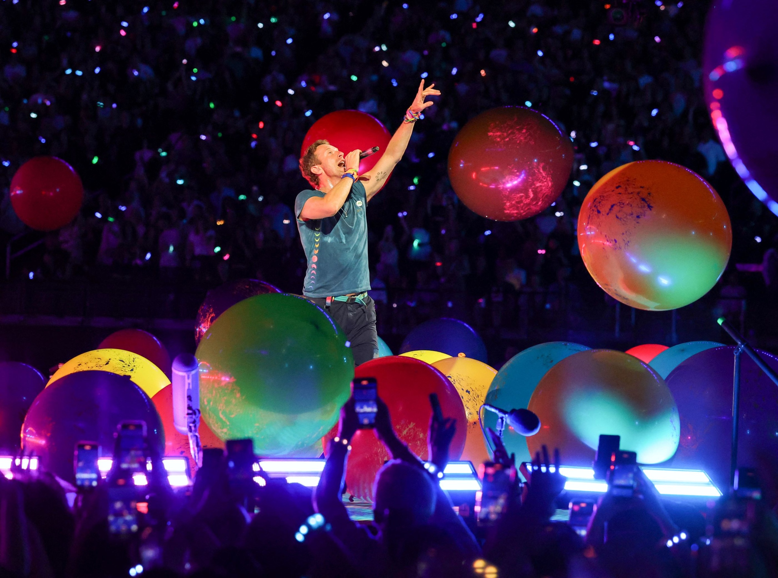 A Coldplay Las Vegas-i koncertje