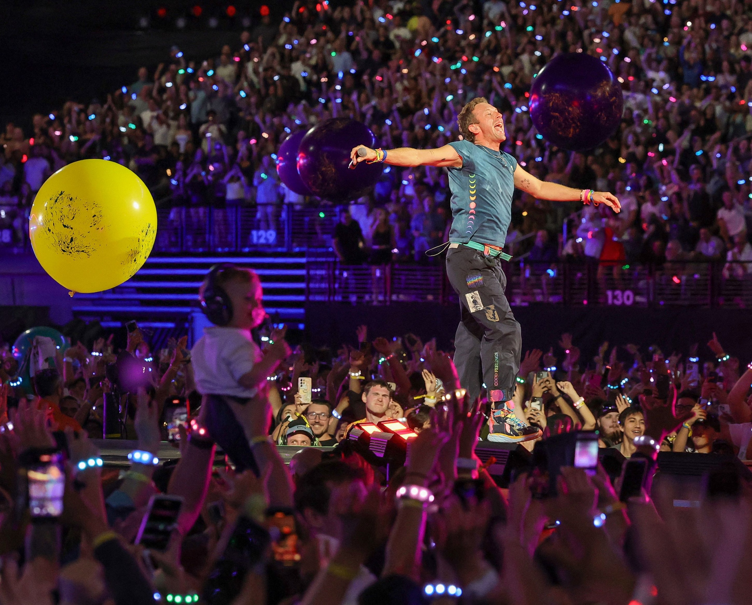 A Coldplay Las Vegas-i koncertje