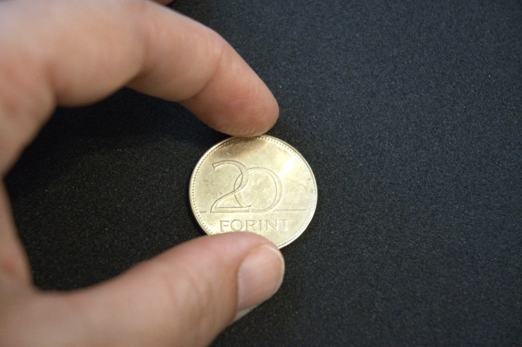 Egy 20 forintos érme