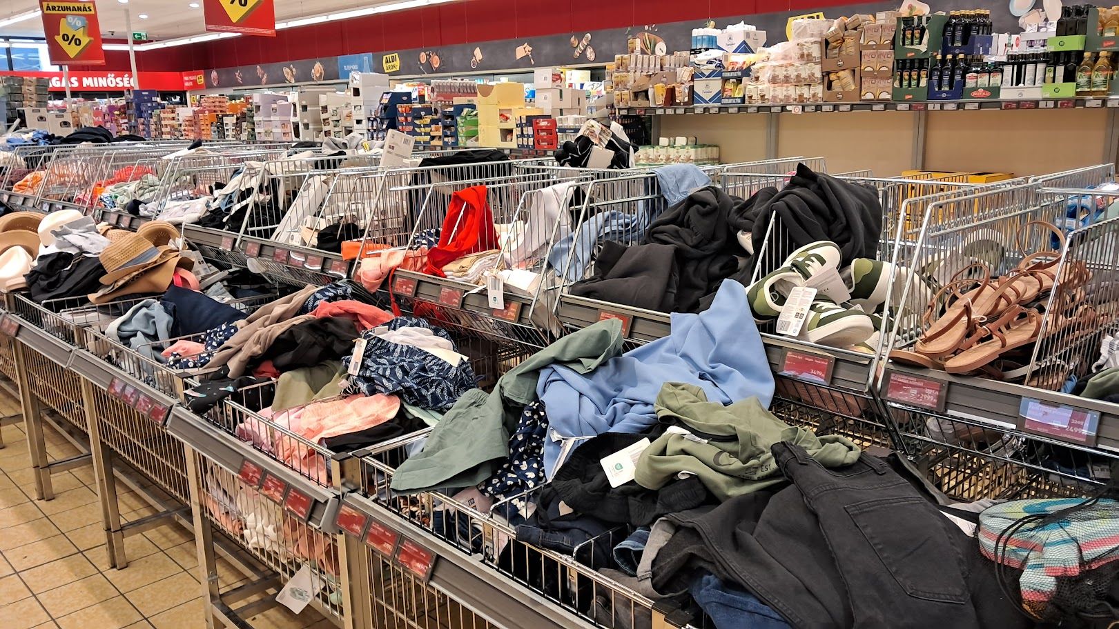 Az Aldi üzlete Kaszásdűlőn