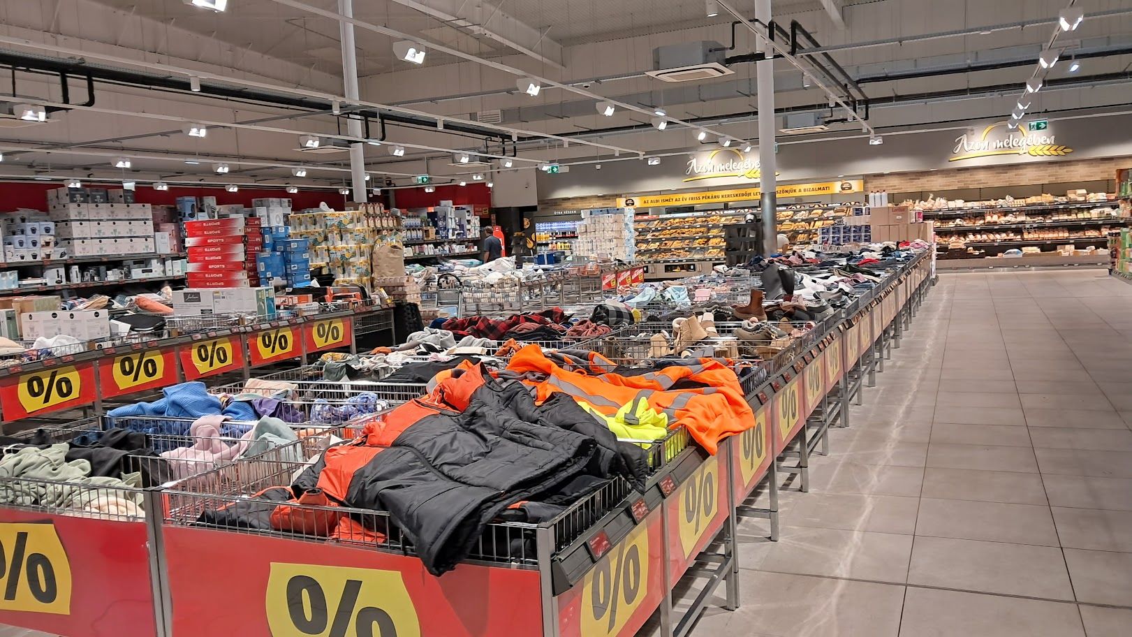 Az Aldi Kondorosi úti üzlete.