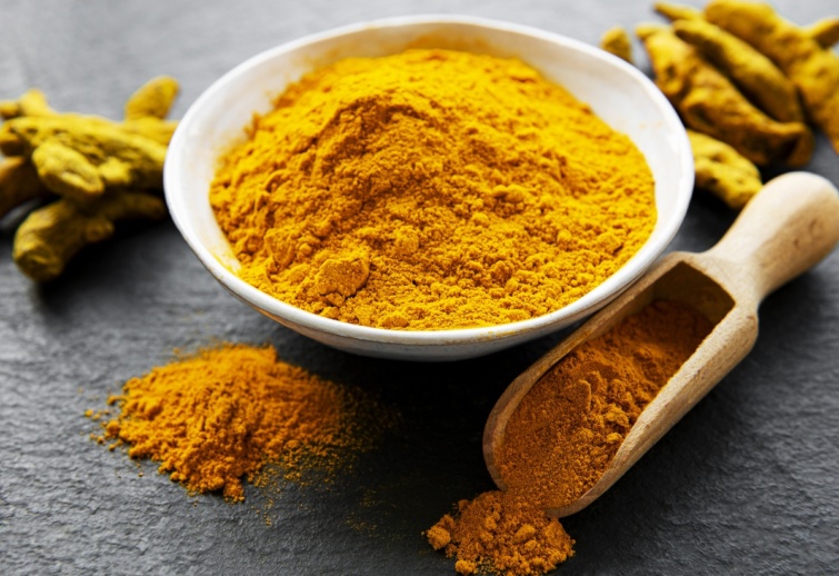 Egy tányér curry fűszer