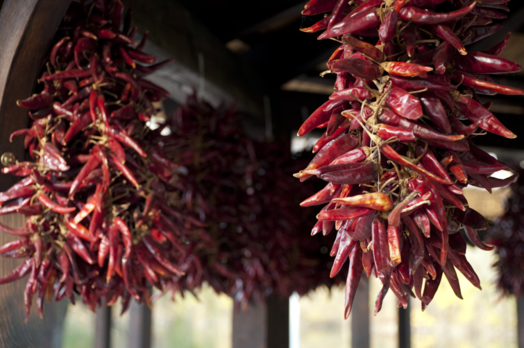 Kalocsai paprika fellógatva