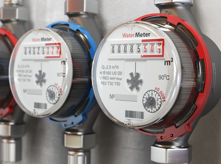 vizorameleghideg Startlap Vásárlás Két vízóra egymás mellett