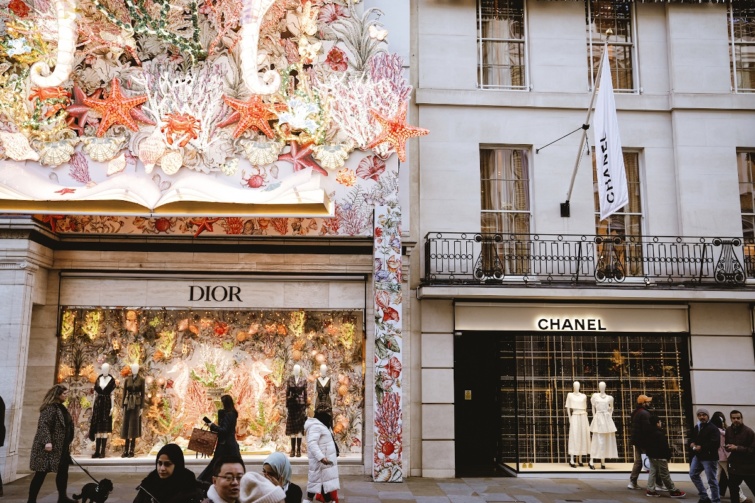 A londoni Bond Street bevásárló utca