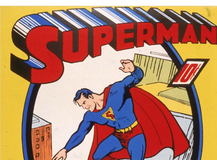 A Superman képregények egyik legelső példánya