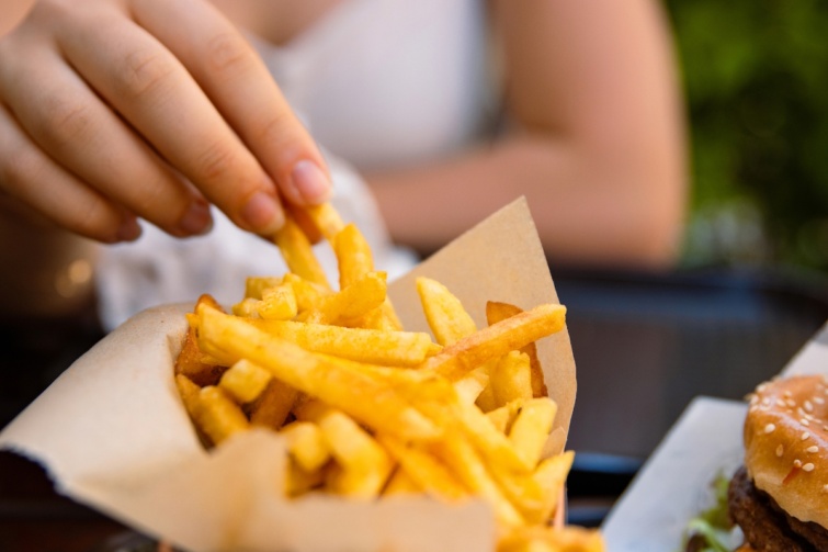 Sült krumpli a csomagolásában