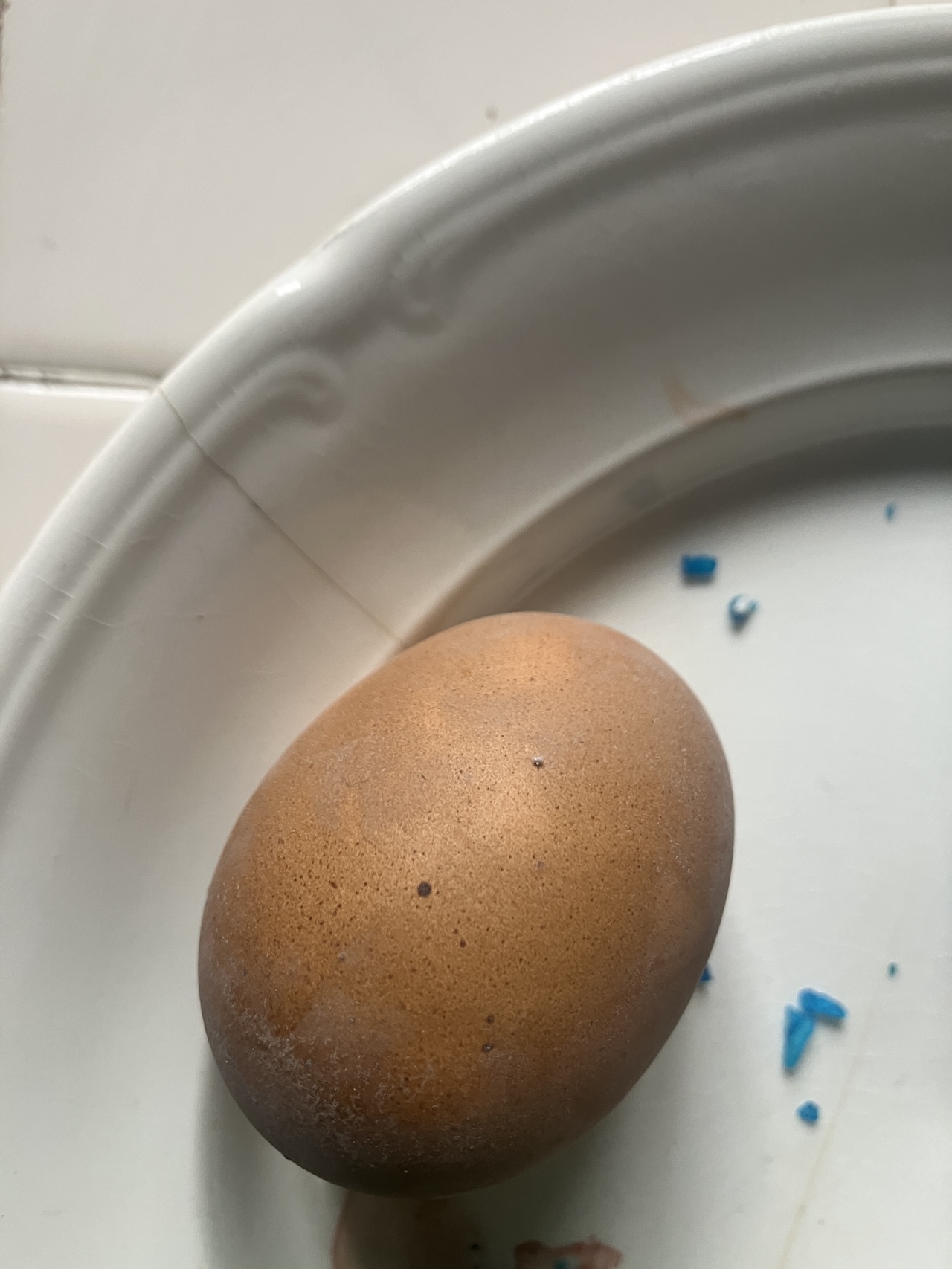 Tojás céklával festve