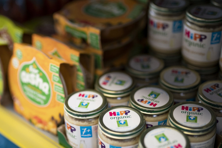 Hipp üveges bébiételek