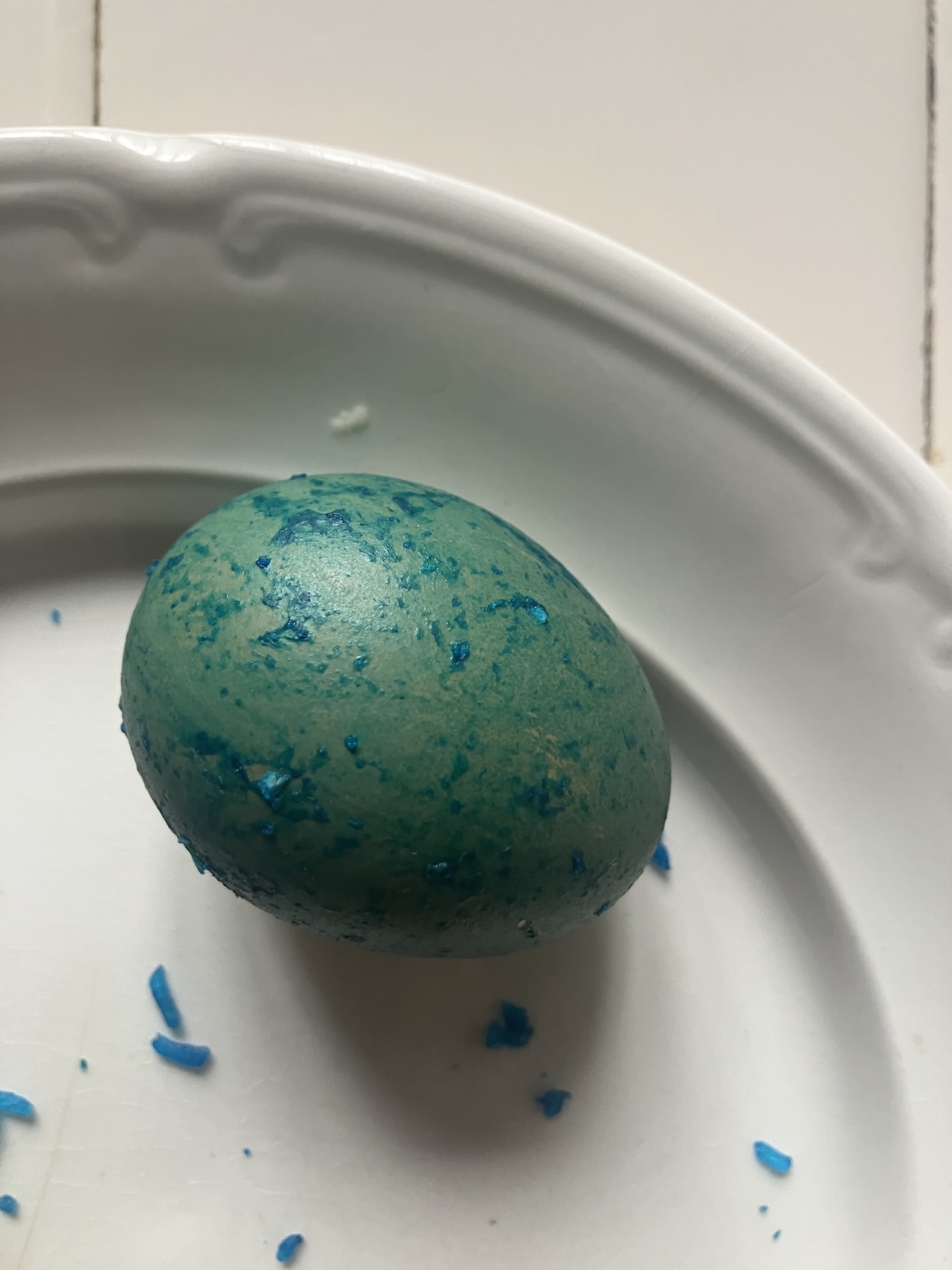 A főtt rizstől ragacsos tojás