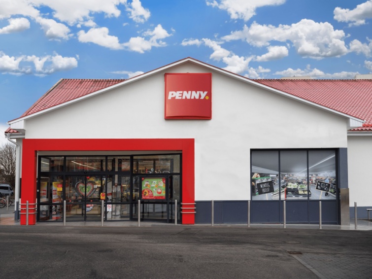 pennymarket Startlap Vásárlás A Penny egyik modern üzlete.