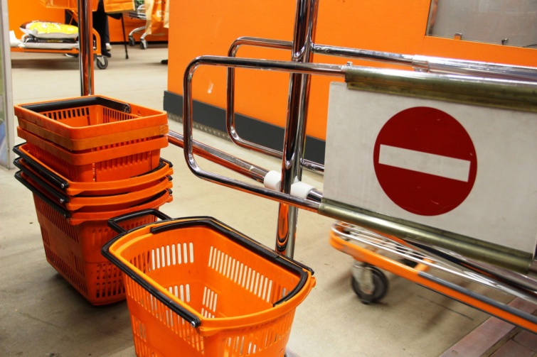 bevasarlokosarak Startlap Vásárlás Bevásárlókosarak egy üzletben