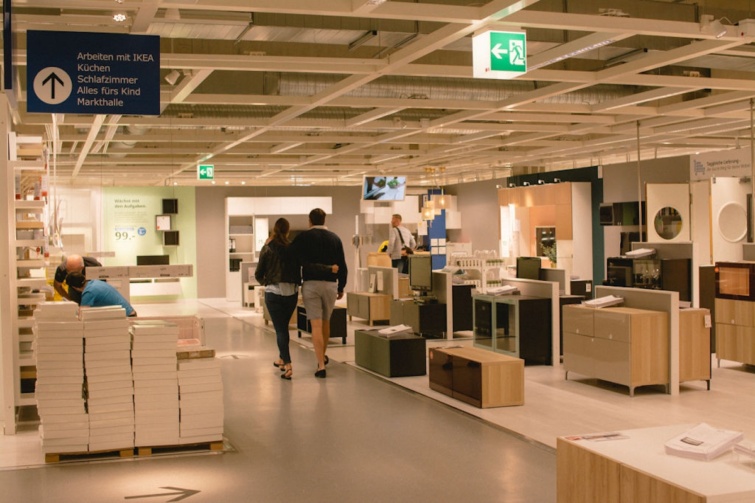IKEA áruház belülről